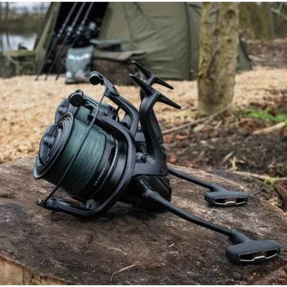 Moulinet spinning robuste pour eau salée 8000 10000 14000, moulinet de pêche en haute mer, corps en métal, grande capacité de ligne, ambidextre, pour gros poissons, pêche en surfcasting