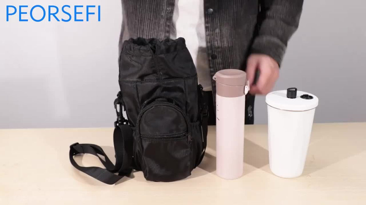 Sac à bandoulière croisé – Sac de jour monobretelle, sacoche pour téléphone légère et multifonction avec sangle réglable, tissu résistant, pour sports en plein air, randonnée, voyage, fitness, usage quotidien – Hommes et femmes