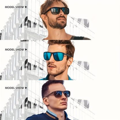 Lot de 12 paires de lunettes de soleil tendance pour hommes et femmes – Lunettes classiques à monture carrée rétro en polycarbonate, couleurs assorties, protection UV pour la plage, les activités en extérieur et le quotidien