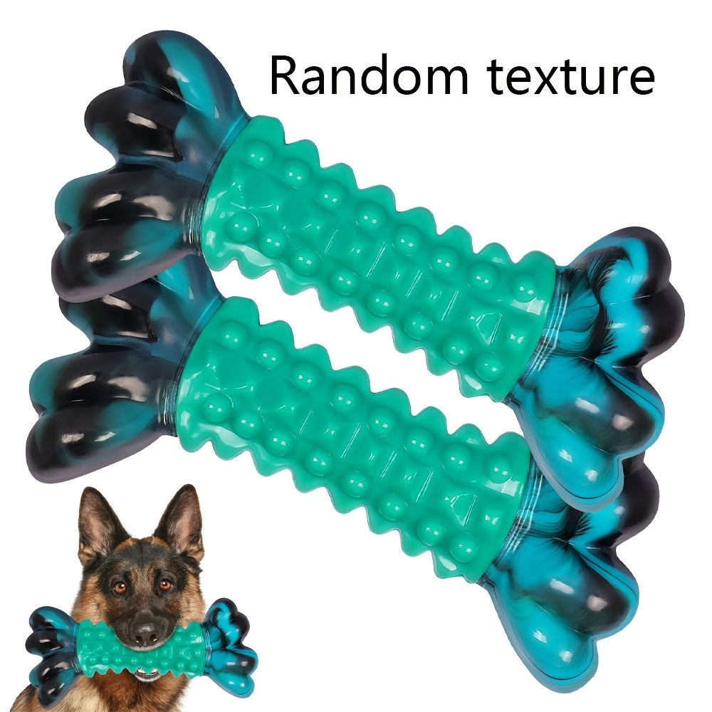 Os à mâcher en nylon pour chiens destructeurs – Jouet solide et durable pour chiens de races moyennes et grandes, os indestructible longue durée pour mâcheurs puissants, nettoyage des dents, disponible en lot de 1 ou 2 pièces