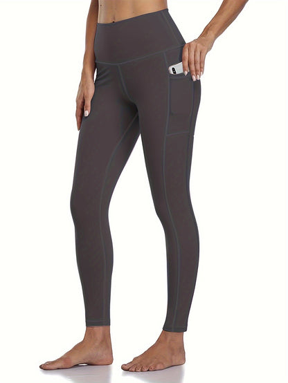 Lot de 5 pantalons de yoga de compression à motifs pour femmes – Leggings de fitness 7/8, coupe cheville, à motifs léopard, camouflage et unis, bas de survêtement de sport taille haute pour la gym, S-XXL
