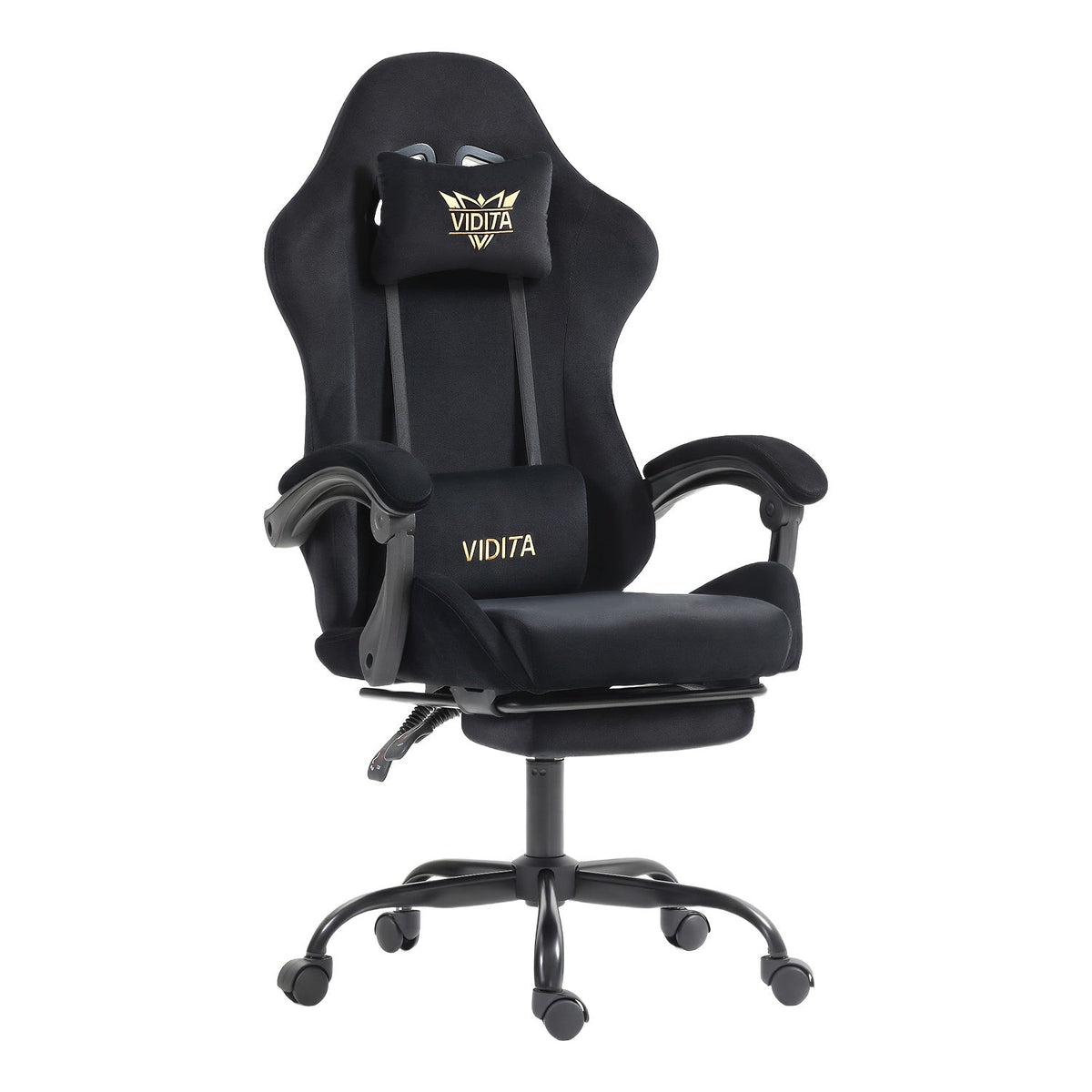 Chaise de bureau gaming ergonomique style course avec soutien lombaire, dossier haut réglable pour adultes et adolescents, fauteuil inclinable pour ordinateur PC