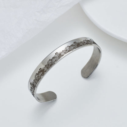 Bracelet jonc ouvert réglable en mémoire d'un animal de compagnie pour les amoureux des animaux – Bijou commémoratif style vintage, bracelet argenté en forme de C, cadeau attentionné de sympathie et d'anniversaire pour la perte d'un animal