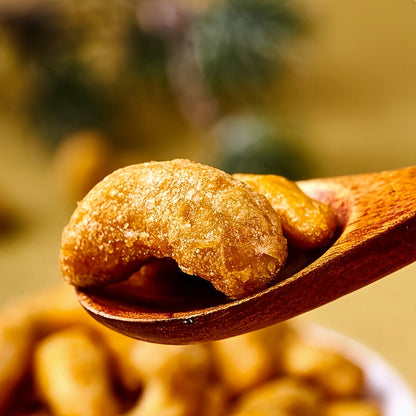 Noix de cajou grillées enrobées de sucre sans sel, 3 sachets (300 g chacun) – En-cas asiatique nutritif aux fruits secs, idéal pour les cadeaux de fin d'année, le thé de l'après-midi, le bureau et le grignotage au quotidien