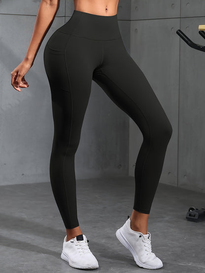 Women's High Waist Leggings with Pockets 6 Pack Buttery Soft Tummy Control Yoga Pants Multicolor S-XXL