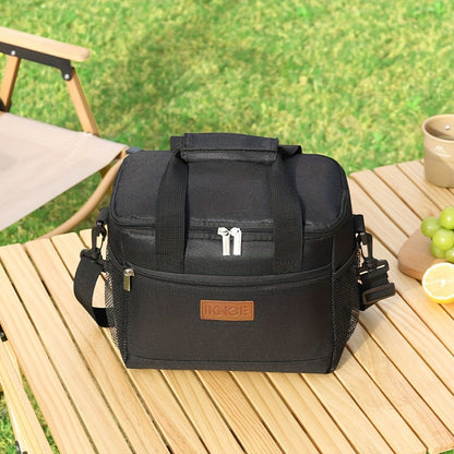 Sac à lunch isotherme pliable et portable, sac fourre-tout pour boîte à bento, doublure en aluminium étanche gardant les aliments frais et froids pour le travail, les voyages, les pique-niques et l'école