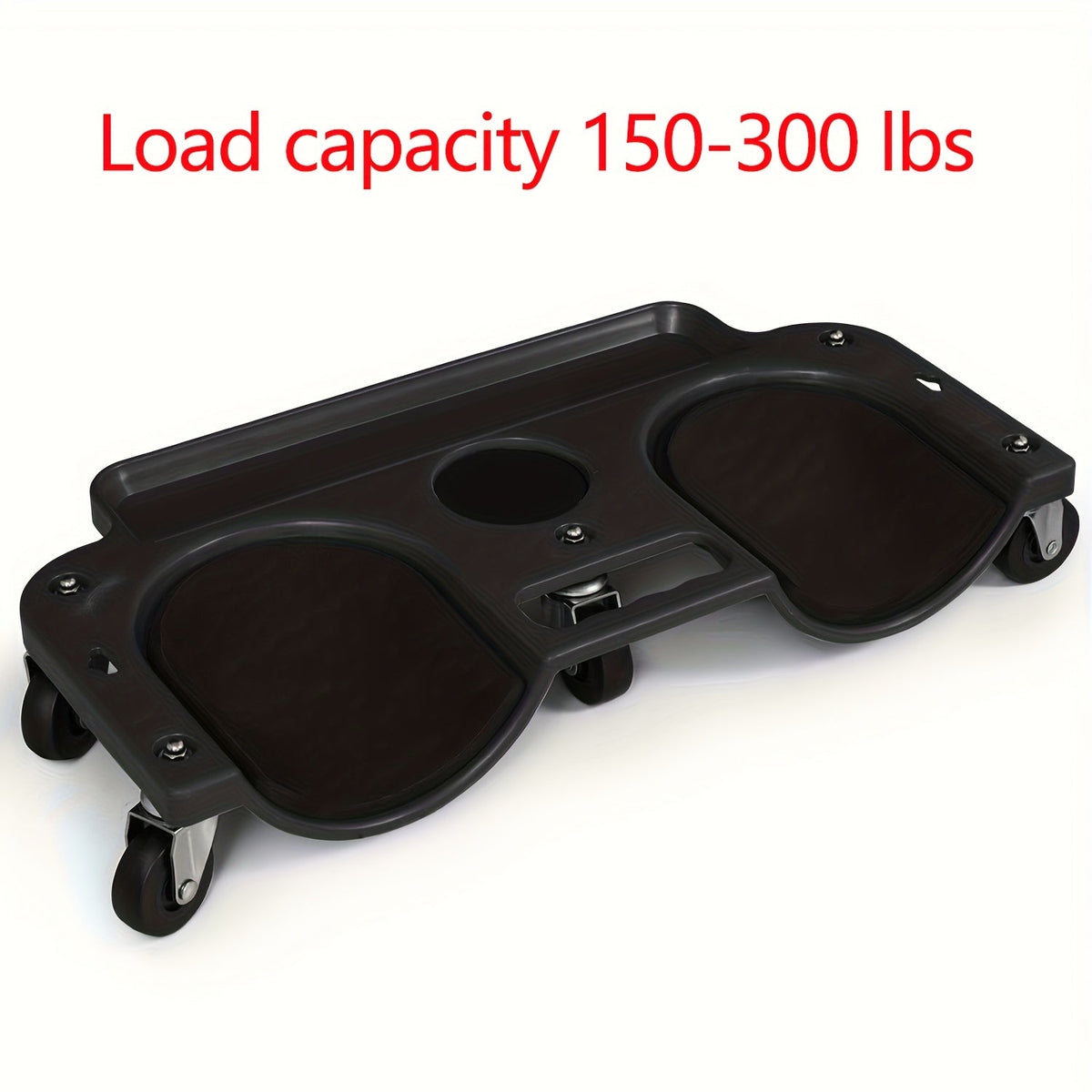 Plateforme à genouillère roulante avec roues et plateau à outils intégré, coussin en ABS pour travaux de revêtement de sol, menuiserie, réparation automobile et mécanique – Robuste, confortable, tabouret de travail multifonction