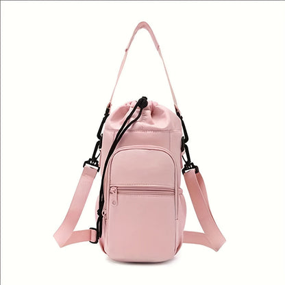 Sac à bandoulière croisé – Sac de jour monobretelle, sacoche pour téléphone légère et multifonction avec sangle réglable, tissu résistant, pour sports en plein air, randonnée, voyage, fitness, usage quotidien – Hommes et femmes