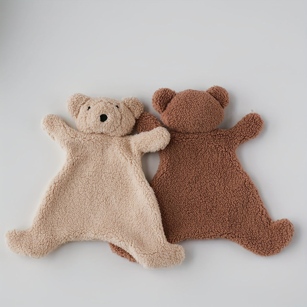 Poupée en peluche animale style nordique pour bébés et nouveau-nés - Jouet en peluche ours et agneau doux et mignon, jouet de confort sensoriel douillet pour nourrissons et tout-petits, cadeau de fête prénatale, cadeau de Noël et d'anniversaire