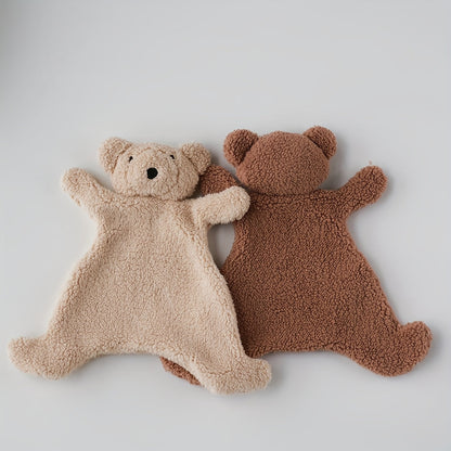 Poupée en peluche animale style nordique pour bébés et nouveau-nés - Jouet en peluche ours et agneau doux et mignon, jouet de confort sensoriel douillet pour nourrissons et tout-petits, cadeau de fête prénatale, cadeau de Noël et d'anniversaire