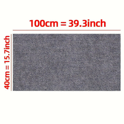 Griffoir mural autocollant pour chat - Protection de meubles amovible pour murs, canapés et chaises, panneau à griffer moderne en sisal, facile à installer, 6 couleurs (40 cm x 100 cm)
