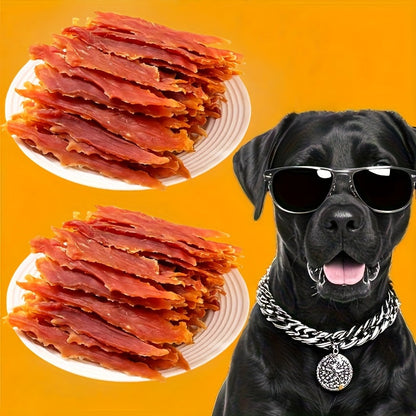 Friandises pour chien au canard séché, poulet lyophilisé, tendres et moelleuses, récompenses d'éducation, digestibles et saines, saucisse de bœuf, haleine fraîche, pilon de poulet broyé, pour toutes tailles de chien (petit, moyen, grand)