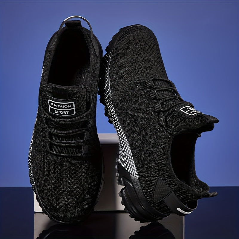 Chaussures de course pour hommes, baskets légères et respirantes - Chaussures de sport, marche, tennis, fitness et décontractées pour hommes, confortables et tendance, multicolores