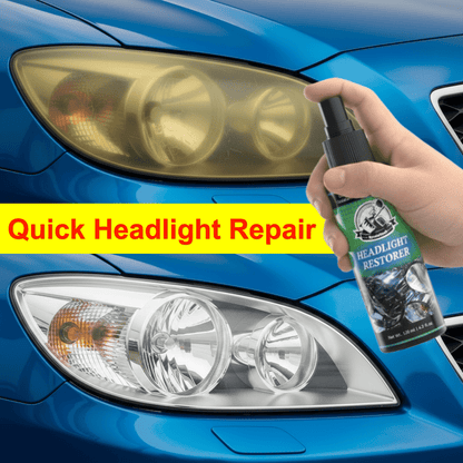 Headlight Restoration Liquid 4.06oz – No Polishing Required, Instantly Clears Cloudy & Yellowed Lenses, Quick DIY Headlight Repair Solution, Enhances Visibility & Brightness, Universal Fit for All Car Models, Headlight Cleaner & Refurbishment Fluid