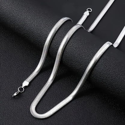 Ensemble de 8 colliers en acier inoxydable pour homme – Chaîne cubaine et chaîne torsadée style hip-hop, chaînes tendance et durables pour homme, cadeau idéal pour petit ami, fils, fête des pères et anniversaire