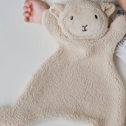 Poupée en peluche animale style nordique pour bébés et nouveau-nés - Jouet en peluche ours et agneau doux et mignon, jouet de confort sensoriel douillet pour nourrissons et tout-petits, cadeau de fête prénatale, cadeau de Noël et d'anniversaire