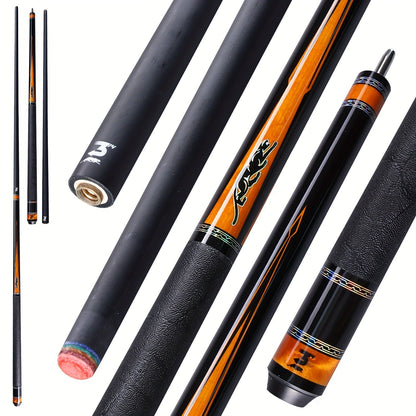 Queue de billard en fibre de carbone PREDAIDR série SP 58" – Queue de billard professionnelle à faible déflexion, procédé 12,5 mm, grip en cuir, joint 3/8x8, 19-20 oz