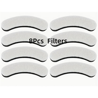 Filtres de rechange pour fontaine à eau pour chat et chien, pack de 4/8/16/20/24, charbon actif, filtration multiple, compatibles avec les distributeurs d'eau automatiques pour animaux NPET DF10 DF30