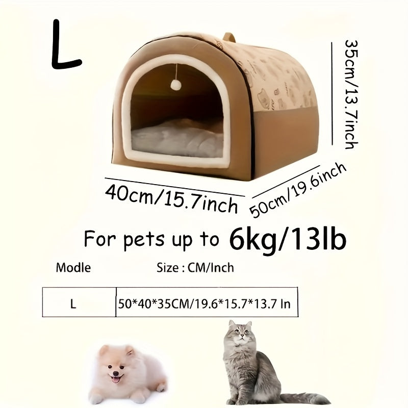 Panier pour chien lavable avec housse amovible et fond antidérapant – Soutien en mousse orthopédique, lit douillet toutes saisons pour chiens de petite, moyenne et grande taille jusqu'à 45 kg, motif cartoon, lavable en machine