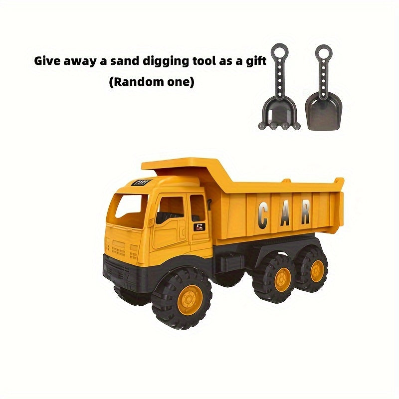 Grand engin de chantier jouet pour enfants - Choisissez entre pelleteuse, grue, camion bétonnière ou chargeuse | Camion de simulation à commande manuelle, jouet de construction STEM pour garçons dès 3 ans, cadeau d'anniversaire