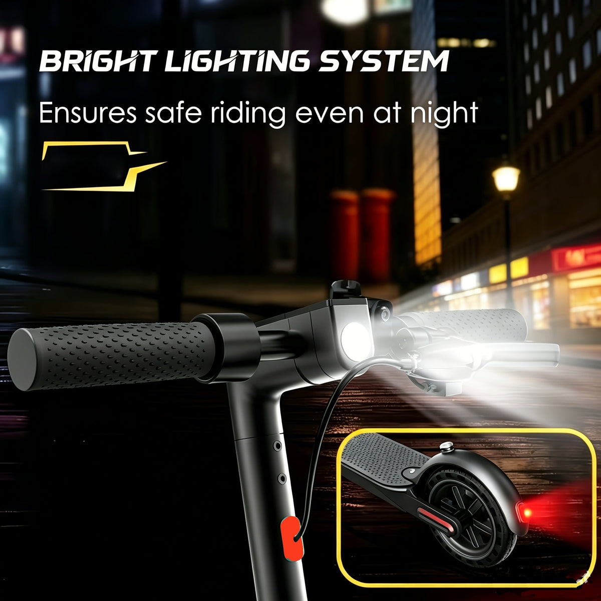 Trottinette électrique pliable pour adultes, moteur 350 W, autonomie de 34 km, compatible avec application, pneus 8,5 pouces, 3 modes de vitesse, écran LED, frein arrière, e-trottinette urbaine portable, noire