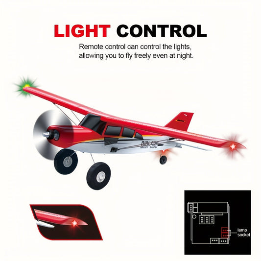 Avion RC à moteur brushless, télécommande 6 canaux avec gyroscope 6 axes, voltige 3D, avion à aile fixe en mousse EPP – QIDI560, avion de voltige pour amateur de loisirs en extérieur avec 2 batteries, conception légère
