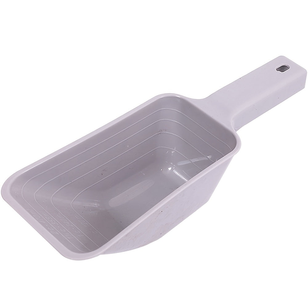Cuillère doseuse pour nourriture pour animaux avec graduations – Pelle de contrôle des portions en plastique lavable au lave-vaisselle pour chiens et chats, outil de nourrissage précis et portable, 1 ou 2 pièces, noir gris bleu rouge