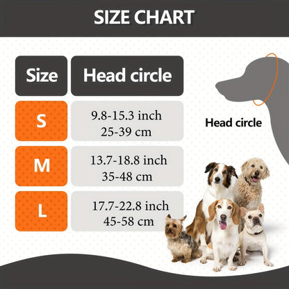 Dog Ear Muffs for Noise Reduction – 2-Pack Adjustable Anti-Anxiety Dog Headgear, Soundproof Ear Protection for Small to Medium Dogs, Calming Gear for Thunderstorms, Fireworks & Loud Environments, S/M/L