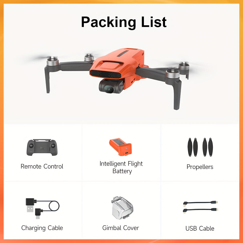 Drone FIMI MINI 3, vidéo 4K Super Night, portée de 9 km – Nacelle 3 axes, suivi intelligent GPS, conception ultralégère pliable de 249 g, batterie 2200 mAh – Quadricoptère RC professionnel en cadeau