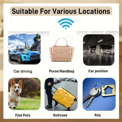 Traceur GPS pour voitures, enfants, animaux domestiques, appareil de localisation portable en temps réel, couverture mondiale, alertes via application, anti-perte pour clés, portefeuilles, chiens, chats, enfants – Mini traceur magnétique compact Velora