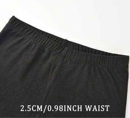 Lot de 5 leggings Capri femme ultra-extensibles – Pantalons de sport 7/8 opaques non transparents, collants athlétiques 92 % polyester 8 % élasthanne pour salle de sport, running et yoga, lavables en machine, XS-XXL, couleurs mélangées