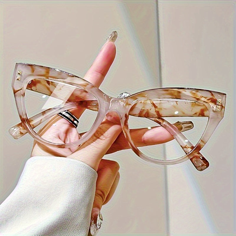 Lot de 3 lunettes de lecture pour femmes – Verres photochromiques, charnières métalliques, design minimaliste bicolore, lunettes de presbytie élégantes +1.00 à +4.00, cadeau mode pour femmes