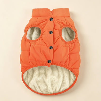 Gilet d'hiver épais et chaud pour grand chien, manteau pour temps froid, automne et hiver, veste coupe-vent rembourrée pour promenade en extérieur pour chiens de grande race