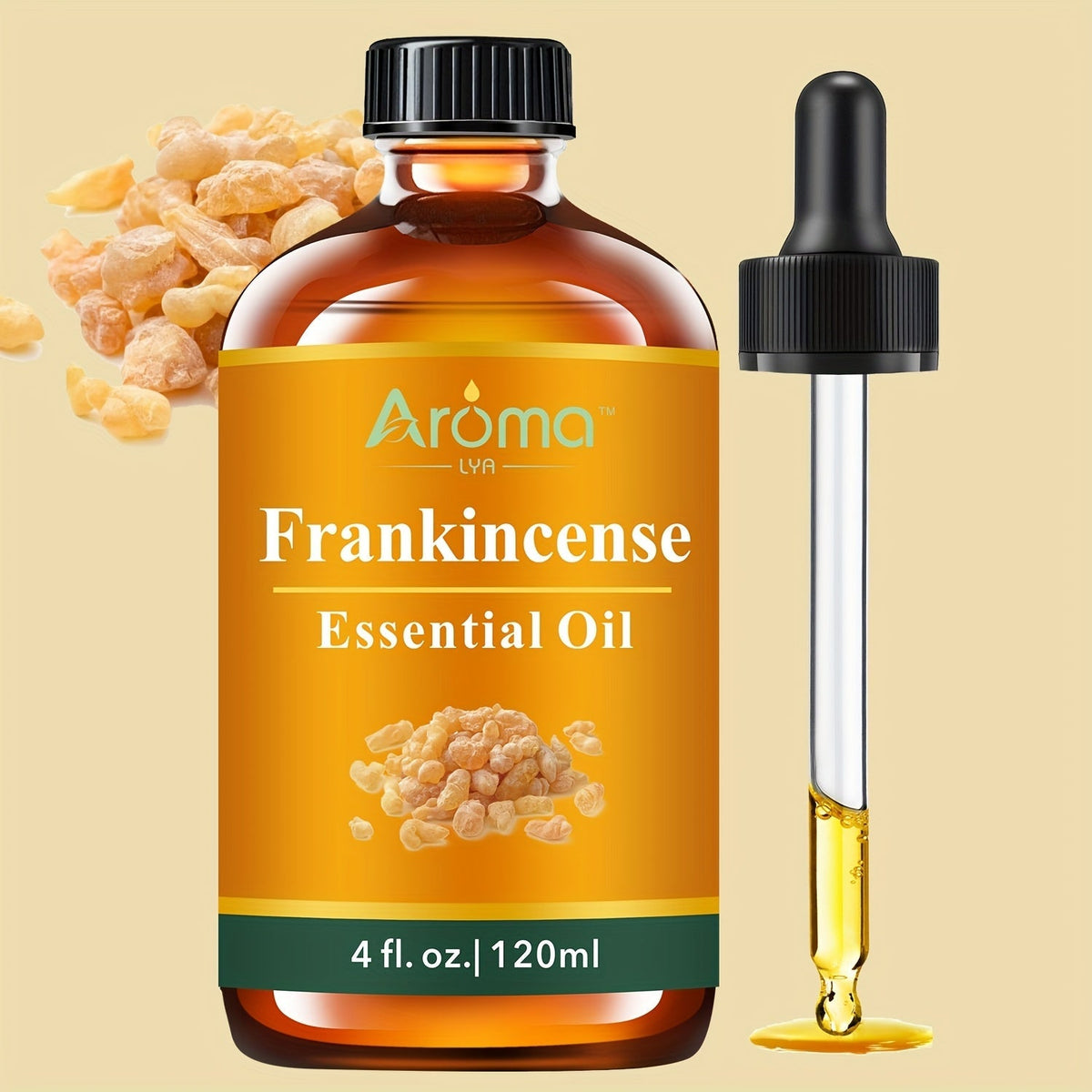 Huiles essentielles 100 % naturelles 118 ml – Lavande, eucalyptus, encens, menthe poivrée, citron, orange douce pour diffuseur, aromathérapie, savon, bougie, huile corporelle