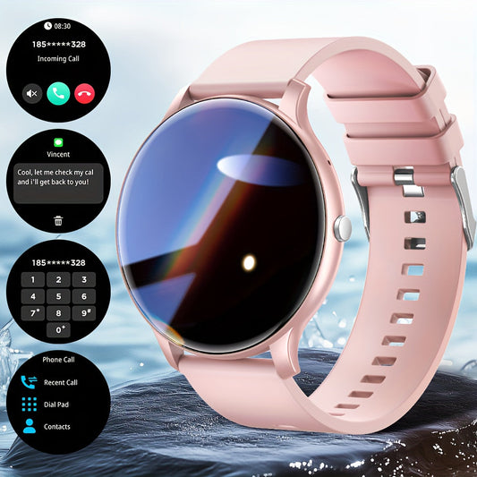 Smart Watch Fitness Tracker with Bluetooth Calling, 1.46" HD Touchscreen, IP68 Waterproof, 100+ Sports Modes & Heart Rate Monitor for Men & Women