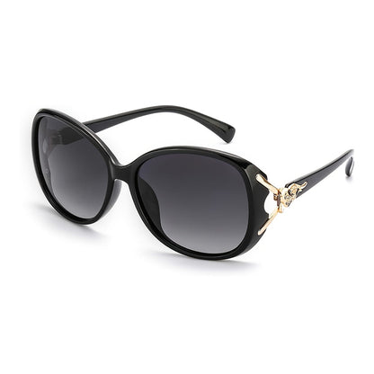 Lunettes de soleil oversize pour femme, protection UV400, verres dégradés, monture large, lunettes tendance, plusieurs coloris disponibles