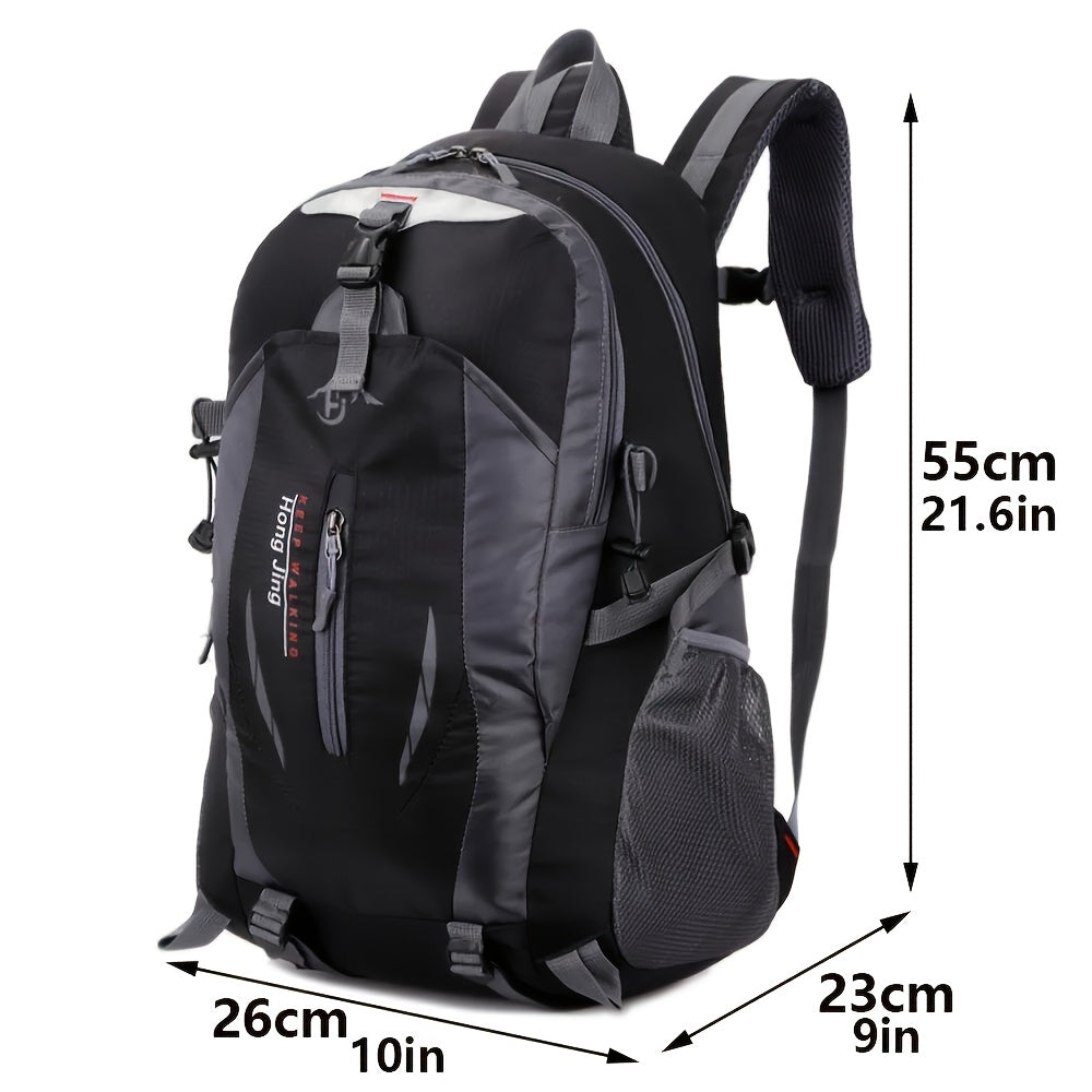 Sac à dos de randonnée 25,8 L pour hommes, femmes et enfants – Sac à dos de voyage léger pour l'extérieur avec réglage du torse, poches zippées et grande capacité pour le camping, l'alpinisme et les excursions.