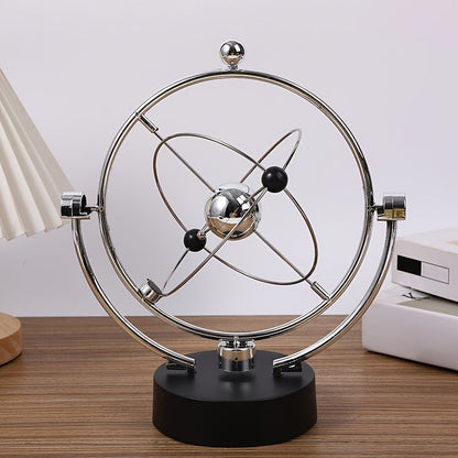 Newton's Cradle Pendulum Desk Toy Perpetual Motion Ball Kinetic Energy Physics Science Decoration for Home Office Desk Unique Gift for Adults Men Women Teens STEM Science Lovers Art Decor