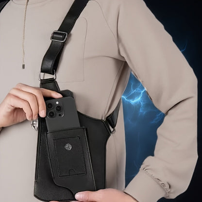 Sac de poitrine vintage pour homme - Sac à dos gilet léger pour l'extérieur avec support de téléphone mains libres pour le cyclisme, la randonnée, la course à pied et le fitness, cadeau pour petit ami, mari, papa