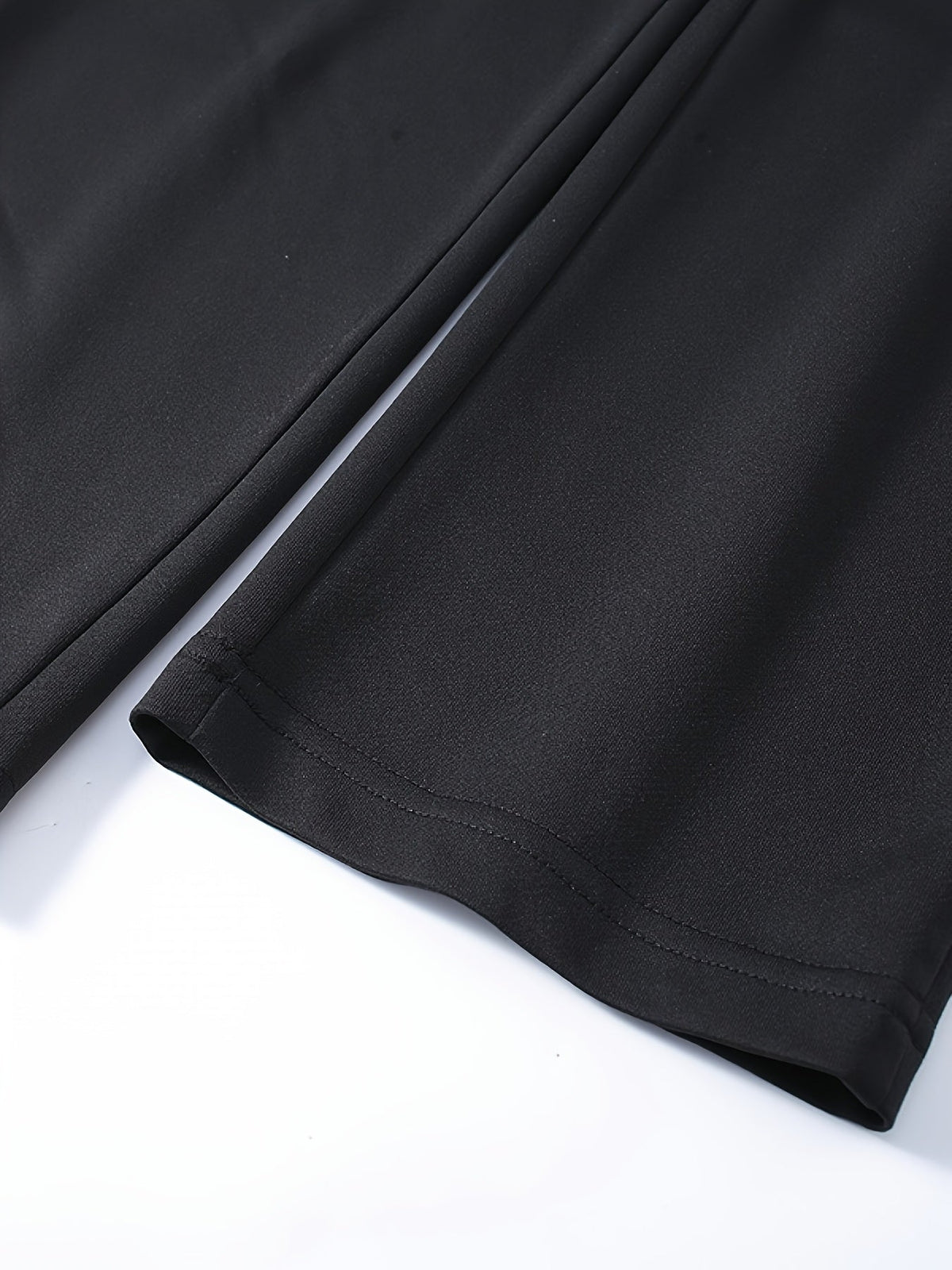 Pantalon de jogging pour homme avec cordon de serrage et poches, coupe classique resserré aux chevilles, en 95 % polyester pour le running, l'entraînement, le quotidien, le printemps et l'automne – Pantalon de sport confortable pour homme