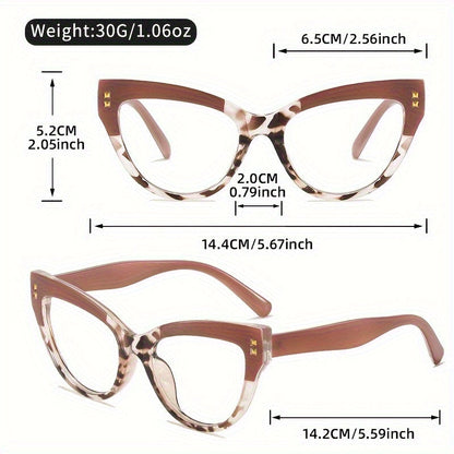 Lot de 3 lunettes de lecture pour femmes – Verres photochromiques, charnières métalliques, design minimaliste bicolore, lunettes de presbytie élégantes +1.00 à +4.00, cadeau mode pour femmes
