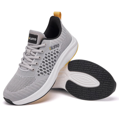 Chaussures de course pour hommes, baskets légères et respirantes - Chaussures de sport, marche, tennis, fitness et décontractées pour hommes, confortables et tendance, multicolores