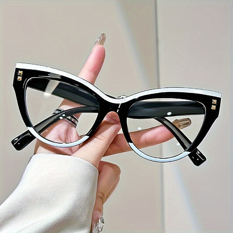 Lot de 3 lunettes de lecture pour femmes – Verres photochromiques, charnières métalliques, design minimaliste bicolore, lunettes de presbytie élégantes +1.00 à +4.00, cadeau mode pour femmes