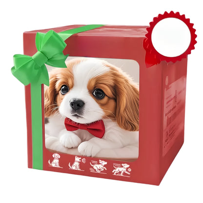 Jouet robot chiot interactif, marche, aboie, remue la queue, simulation électrique réaliste avec os en accessoire, coffret cadeau pour anniversaire, Noël, Nouvel An, pour garçons et filles