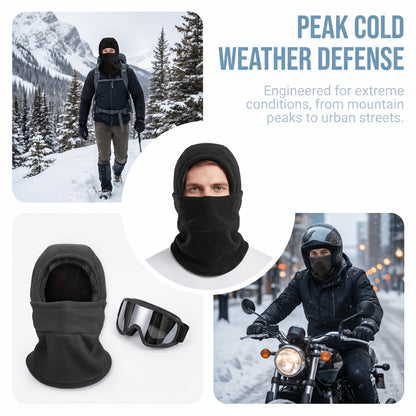 Lot de 2 cagoules de ski coupe-vent en polaire – Protection intégrale du visage et du cou pour hommes et femmes, idéale pour le cyclisme, le ski, le snowboard, la moto et les sports d'extérieur par temps froid, bonnet chaud unisexe