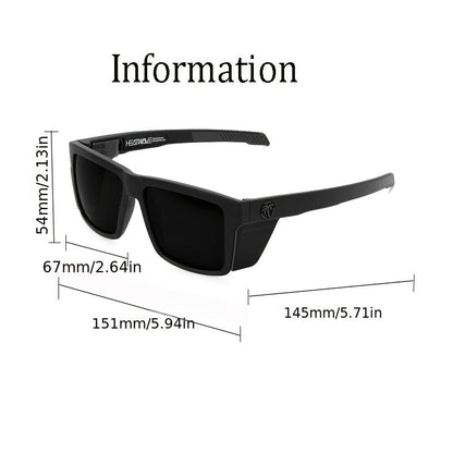 Lunettes de soleil carrées polarisées pour homme, verres photochromiques miroir UV400, monture intégrale en polycarbonate, étui inclus, 10 couleurs, pour le sport et la conduite en extérieur