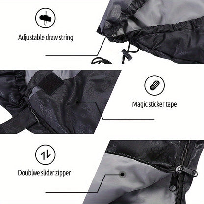 Sac de couchage 3 saisons avec oreiller et sac de compression – Système de couchage léger pour adultes, randonnée, sac à dos, aventures en plein air, voyage et utilisation d'urgence, 4 couleurs