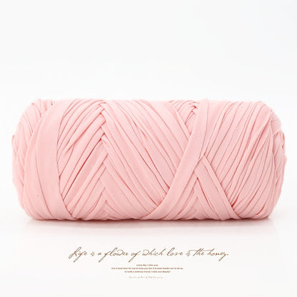 Fil de coton pour t-shirt 400 g (2 x 200 g) mélange de coton épais en 49 couleurs – Fil épais et doux pour paniers au crochet, sacs, tapis, projets de macramé et tricot – Fil de loisirs créatifs idéal pour les débutants