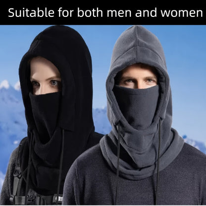 Lot de 2 bonnets d'hiver pour hommes et femmes – Bonnets en tricot thermique avec doublure en polaire, bonnets extensibles et doux pour temps froid, offre un acheté un offert, noir