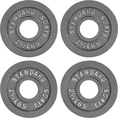 Disques de musculation en fonte, alésage 2 pouces, finition émaillée, pour musculation, haltérophilie, powerlifting, home gym, barre olympique, 2,5, 5, 10, 25, 35, 45, 100 lb